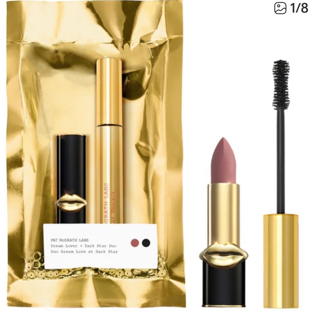 New Pat McGrath Dream Lover Lipstick & Dark Star Mascara Set limited edition